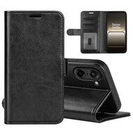 OnePlus Nord CE 5 Hoesje - MobyDefend Wallet Book Case (Sluiting Achterkant) - Zwart