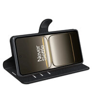 OnePlus Nord CE 5 Hoesje - MobyDefend Kunstleren Wallet Book Case (Sluiting Voorkant) - Zwart