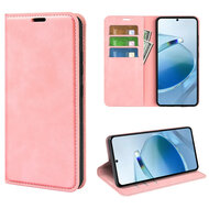 Xiaomi Redmi 15C 5G Hoesje - MobyDefend Luxe Wallet Bookcase (Magnetische Sluiting) - Roze