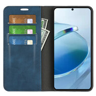 Xiaomi Redmi 15C 5G Hoesje - MobyDefend Luxe Wallet Bookcase (Magnetische Sluiting) - Blauw