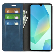 Samsung Galaxy A17 / A18 Hoesje - MobyDefend Luxe Wallet Bookcase (Magnetische Sluiting) - Blauw