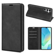 Samsung Galaxy A17 / A18 Hoesje - MobyDefend Luxe Wallet Bookcase (Magnetische Sluiting) - Zwart