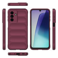 Samsung Galaxy A17 / A18 Hoesje - MobyDefend TPU Gripcase - Donkerpaars