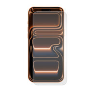 3-Pack iPhone 17 Pro Max Screenprotectors MobyDefend Case-Friendly Screensavers - Gehard Glas