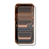 3-Pack iPhone 17 Pro Max Screenprotectors - MobyDefend Screensavers Met Zwarte Randen - Gehard Glas 