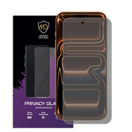 MobyDefend iPhone 17 Pro Max Screenprotector - Matte Privacy Glass Screensaver