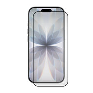 iPhone 17 Screenprotector - MobyDefend Screensaver Met Zwarte Randen - Gehard Glas 