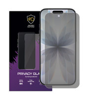 MobyDefend iPhone 17 Screenprotector - Matte Privacy Glass Screensaver