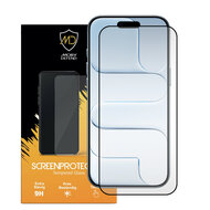 iPhone Air Screenprotector - MobyDefend Screensaver Met Zwarte Randen - Gehard Glas 