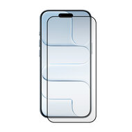 3-Pack iPhone Air Screenprotectors - MobyDefend Screensavers Met Zwarte Randen - Gehard Glas 