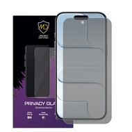 MobyDefend iPhone Air Screenprotector - Matte Privacy Glass Screensaver