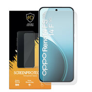 Oppo Reno14 F / Oppo Reno14 FS Screenprotector - MobyDefend Case-Friendly Screensaver - Gehard Glas