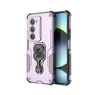 Xiaomi Redmi 15 5G Hoesje - MobyDefend Dubbelgelaagde Pantsercase Met Standaard - Roze
