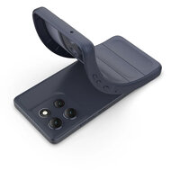 Motorola Moto G86 Power Hoesje - MobyDefend TPU Gripcase - Blauw