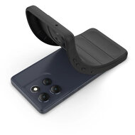 Motorola Moto G86 Power Hoesje - MobyDefend TPU Gripcase - Zwart