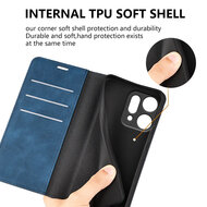 Oppo Reno14 Hoesje - MobyDefend Luxe Wallet Bookcase (Magnetische Sluiting) - Grijs