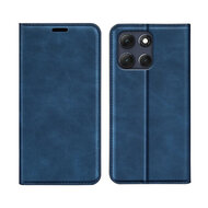 Motorola Moto G86 Power Hoesje - MobyDefend Luxe Wallet Bookcase (Magnetische Sluiting) - Blauw