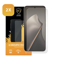 2-Pack Xiaomi 15T Screenprotectors - MobyDefend Case-Friendly Screensavers - Gehard Glas