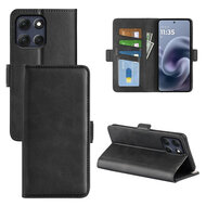 Motorola Moto G86 Power Hoesje - MobyDefend Luxe Wallet Book Case (Sluiting Zijkant) - Zwart