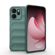 Oppo Reno14 Hoesje - MobyDefend TPU Gripcase - Groen