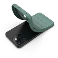 Oppo Reno14 Hoesje - MobyDefend TPU Gripcase - Groen