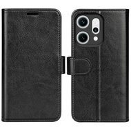 Oppo Reno14 Hoesje - MobyDefend Wallet Book Case (Sluiting Achterkant) - Zwart