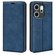 Oppo Reno14 F / Oppo Reno14 FS Hoesje - MobyDefend Luxe Wallet Bookcase (Magnetische Sluiting) - Blauw