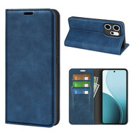 Oppo Reno14 F / Oppo Reno14 FS Hoesje - MobyDefend Luxe Wallet Bookcase (Magnetische Sluiting) - Blauw