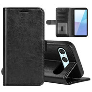 Sony Xperia 10 VII Hoesje - MobyDefend Wallet Book Case (Sluiting Achterkant) - Zwart