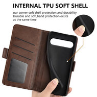 Sony Xperia 10 VII Hoesje - MobyDefend Luxe Wallet Book Case (Sluiting Zijkant) - Zwart