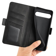 Sony Xperia 10 VII Hoesje - MobyDefend Luxe Wallet Book Case (Sluiting Zijkant) - Zwart