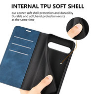 Sony Xperia 10 VII Hoesje - MobyDefend Luxe Wallet Bookcase (Magnetische Sluiting) - Grijs