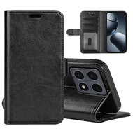 Xiaomi 15T Hoesje - MobyDefend Wallet Book Case (Sluiting Achterkant) - Zwart