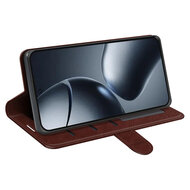 Xiaomi 15T Hoesje - MobyDefend Wallet Book Case (Sluiting Achterkant) - Bruin