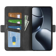 Xiaomi 15T Hoesje - MobyDefend Luxe Wallet Book Case (Sluiting Zijkant) - Zwart