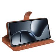 Xiaomi 15T Hoesje - MobyDefend Kunstleren Wallet Book Case (Sluiting Voorkant) - Bruin