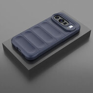 Google Pixel 10 / Google Pixel 10 Pro Hoesje - MobyDefend TPU Gripcase - Blauw