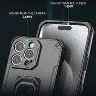 Samsung Galaxy A17 Hoesje - MobyDefend Dubbelgelaagde Pantsercase Met Standaard - Roze