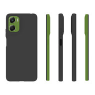 Motorola Moto G06 / Motorola Moto G06 Power Hoesje - MobyDefend TPU Backcover - Mat Zwart