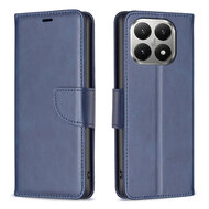 Xiaomi 15T Hoesje - MobyDefend Wallet Book Case Met Koord - Blauw