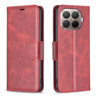 Xiaomi 15T Pro Hoesje - MobyDefend Wallet Book Case Met Koord - Rood