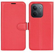 Xiaomi Redmi 15C 4G Hoesje - MobyDefend Kunstleren Wallet Book Case (Sluiting Voorkant) - Rood
