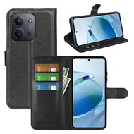 Xiaomi Redmi 15C 4G Hoesje - MobyDefend Kunstleren Wallet Book Case (Sluiting Voorkant) - Zwart