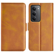 Xiaomi Redmi 15 5G Hoesje - MobyDefend Luxe Wallet Book Case (Sluiting Zijkant) - Lichtbruin
