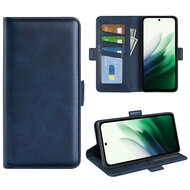 Xiaomi Redmi 15 5G Hoesje - MobyDefend Luxe Wallet Book Case (Sluiting Zijkant) - Blauw
