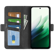 Xiaomi Redmi 15 5G Hoesje - MobyDefend Luxe Wallet Book Case (Sluiting Zijkant) - Zwart