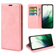 Xiaomi Redmi 15 5G Hoesje - MobyDefend Luxe Wallet Bookcase (Magnetische Sluiting) - Roze