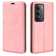 Xiaomi Redmi 15 5G Hoesje - MobyDefend Luxe Wallet Bookcase (Magnetische Sluiting) - Roze