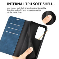 Xiaomi Redmi 15 5G Hoesje - MobyDefend Luxe Wallet Bookcase (Magnetische Sluiting) - Blauw