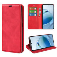Xiaomi Redmi 15C 4G Hoesje - MobyDefend Luxe Wallet Bookcase (Magnetische Sluiting) - Rood